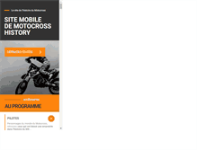 Tablet Screenshot of motocross-history.com